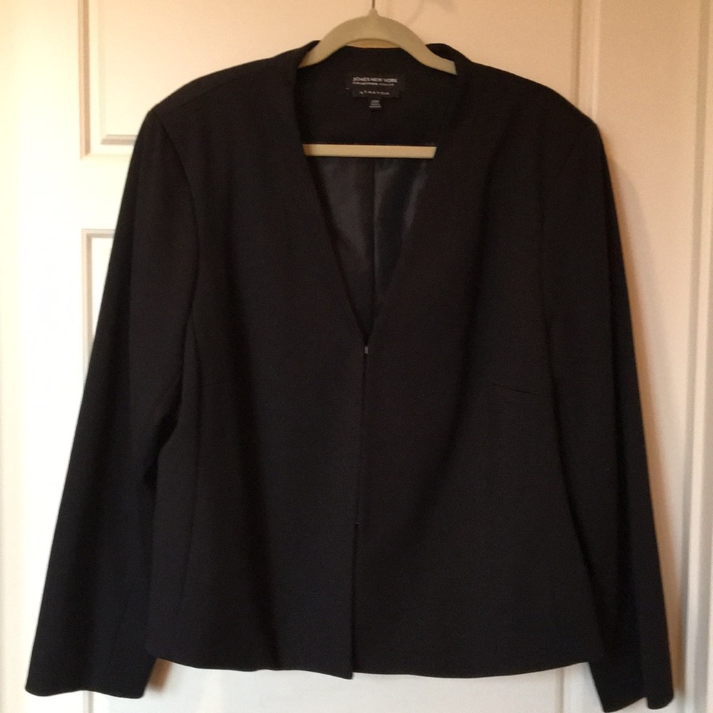 Jones New York V-Neck Jacket